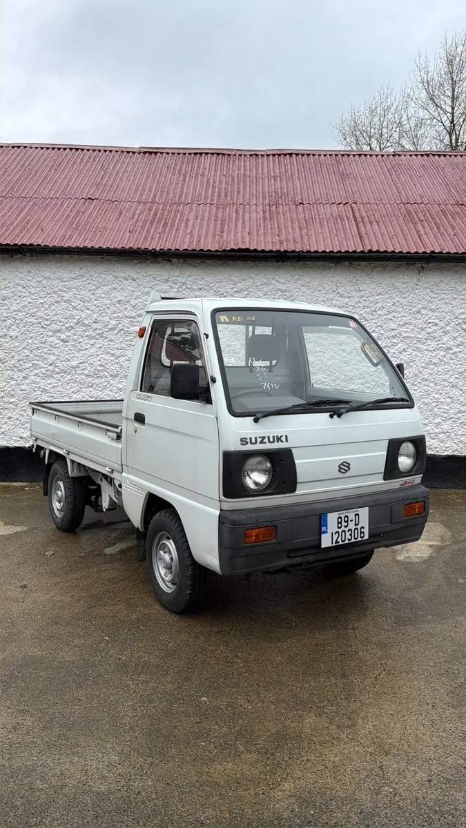 1989 Suzuki Carry 4WD Mini Truck - Image 1