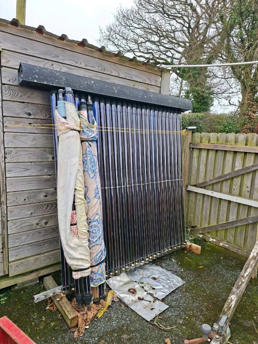 Solar water wating panel 30 flasks