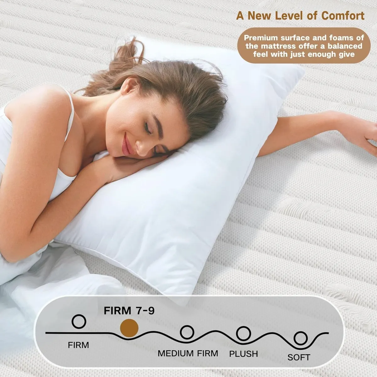 Extra Firm 25CM Single Mattress with Innerspring - Image 2