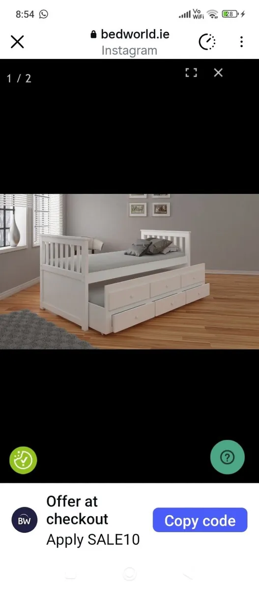 Single bed (double) - Image 1