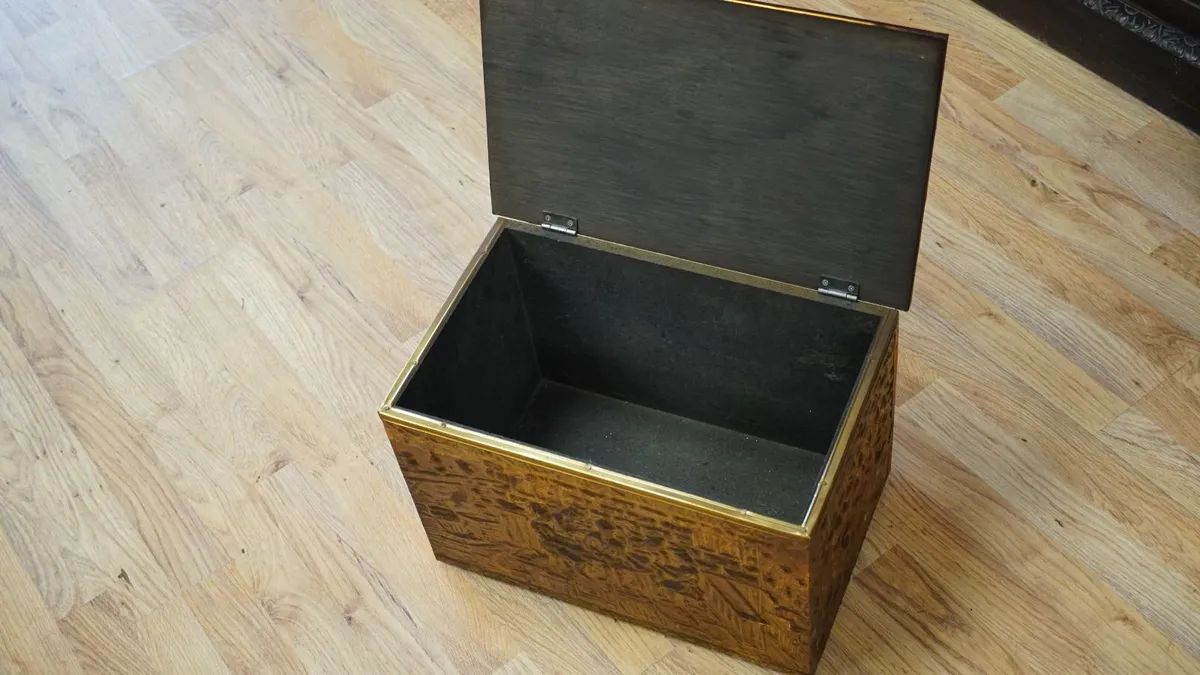 Brass Coal Box - Image 2