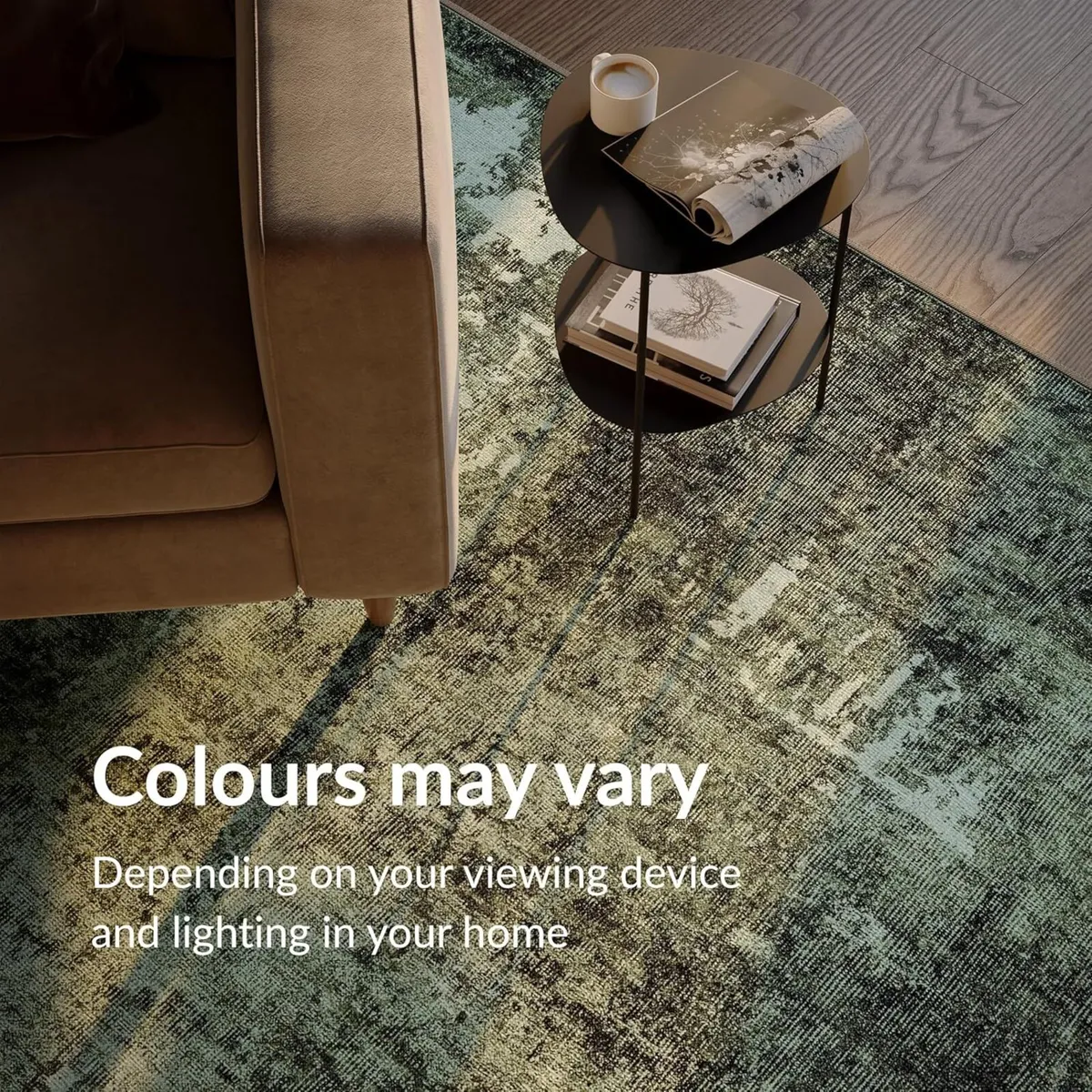 Machine Washable Rug 152x213cm 75% Recycled - Image 4