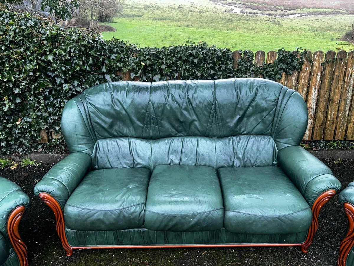 Leather Sofas 3+1+1 - Image 3