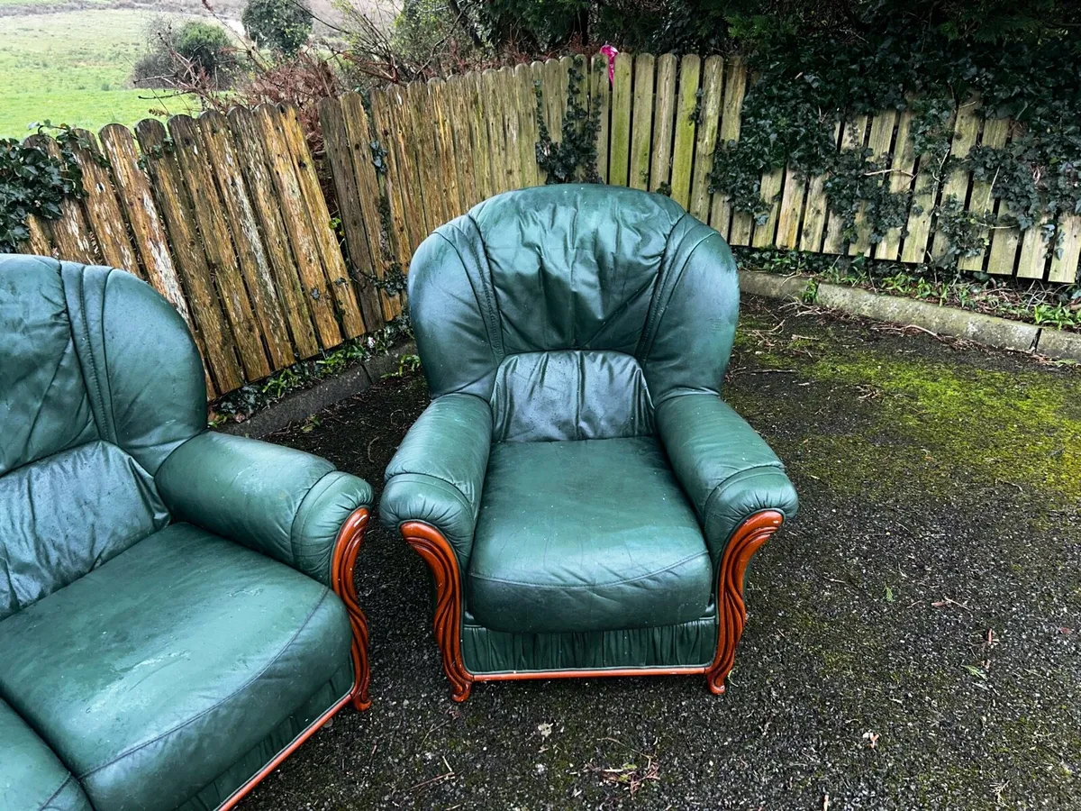 Leather Sofas 3+1+1 - Image 4