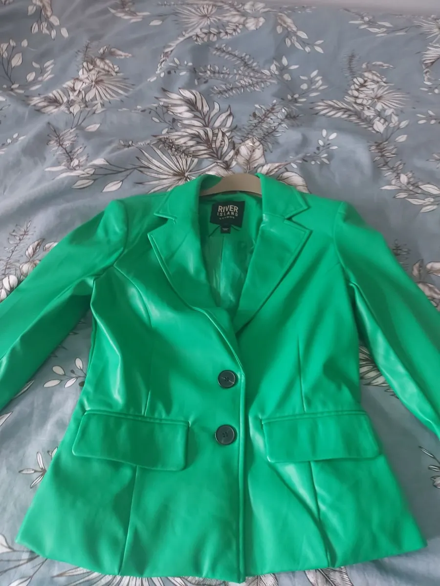 leather jacket perfect for paddys day - Image 1