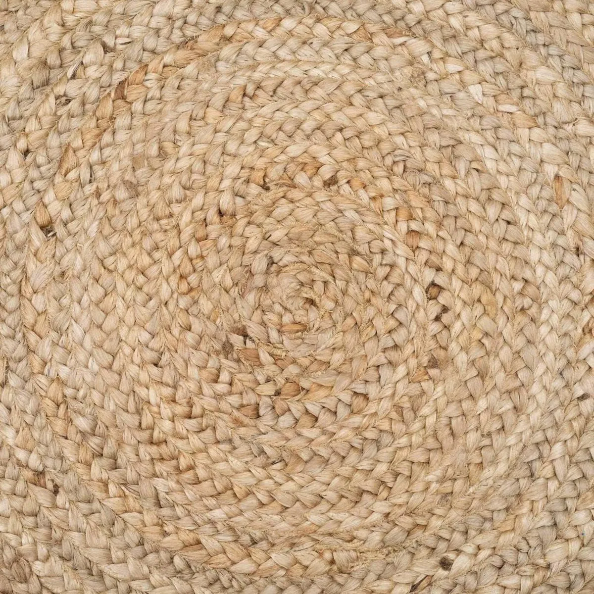 Round Braided Natural Scandi Minimalist Beige - Image 3