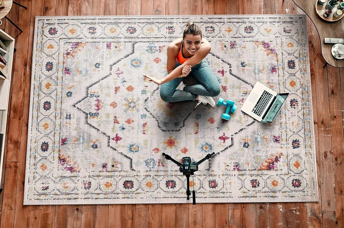 Area Rugs For Living Room Bedroom Kitchen Dining - Image 2