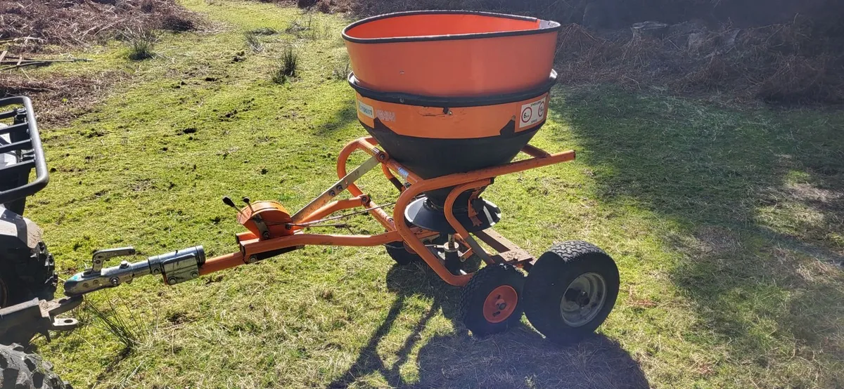 Tow-Behind Heavy-Duty Spreader – Ready to Work - Image 1