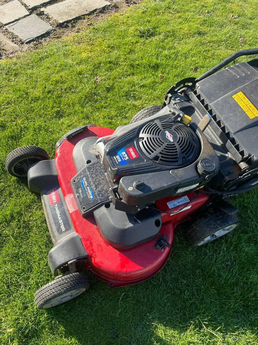 toro/timemaster lawn mower - Image 2