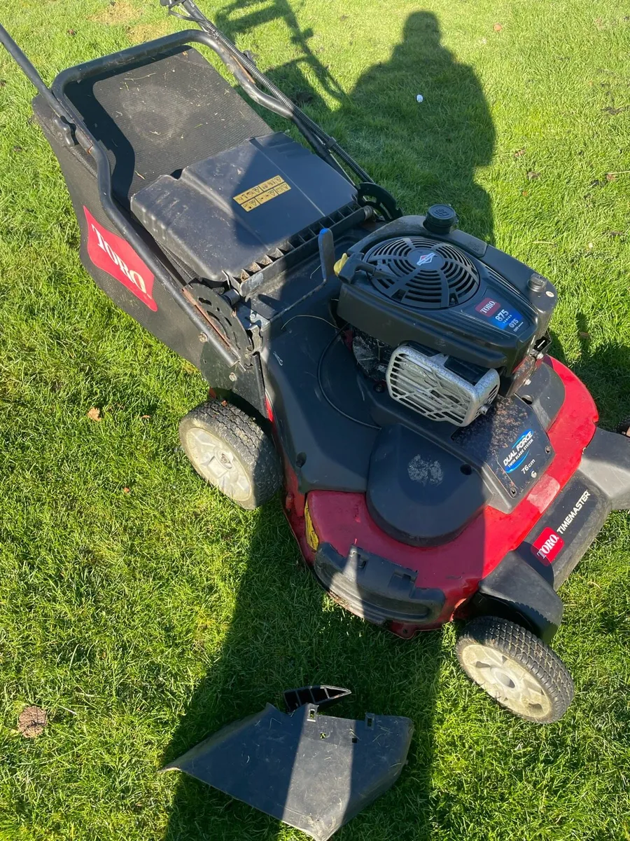 toro/timemaster lawn mower - Image 3