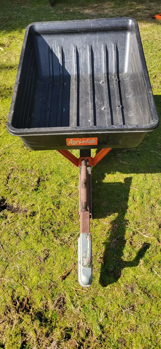 Agri-Fab Tow-Behind Tipping Trailer 650lb 10cuft - Image 3