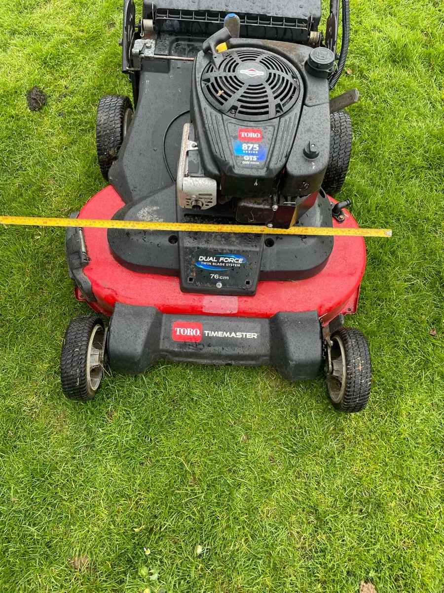 toro/timemaster lawn mower - Image 4