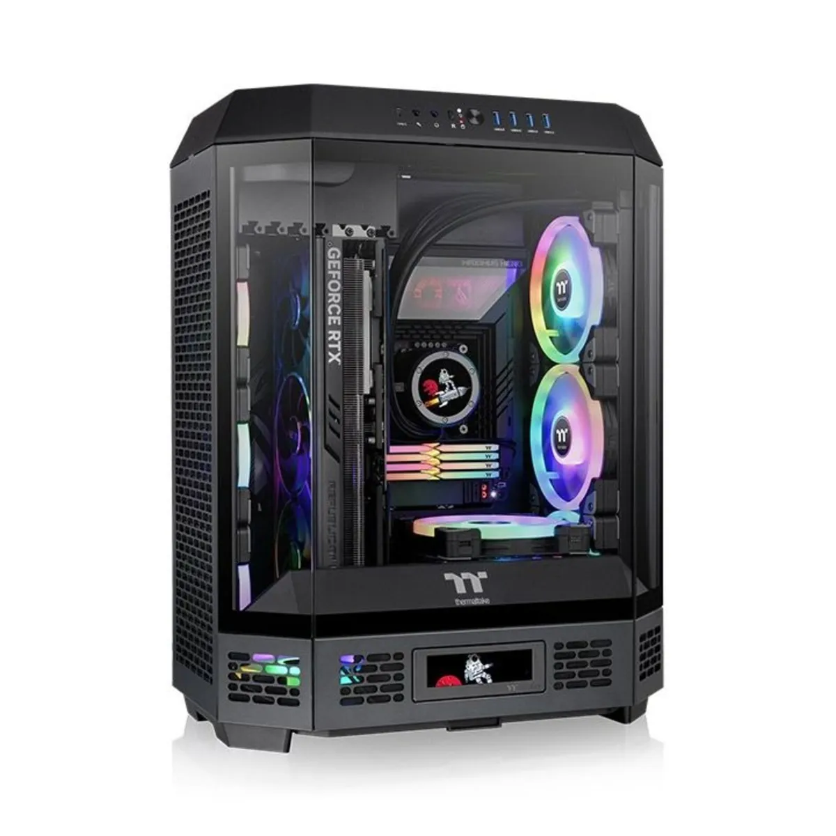 Thermaltake Tower 600 Black PC Case - Image 1