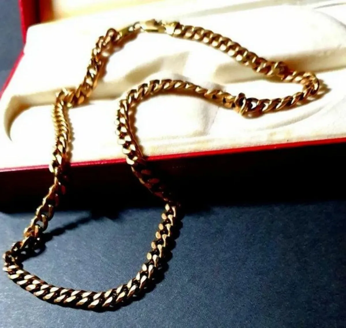 Vintage Hallmarked 20" Unisex Neckchain - Image 3