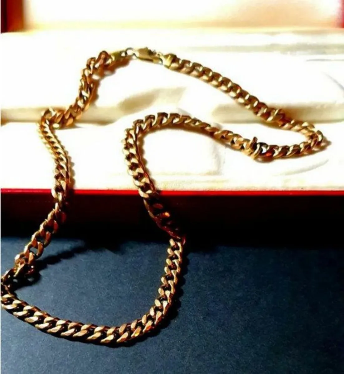 Vintage Hallmarked 20" Unisex Neckchain - Image 4