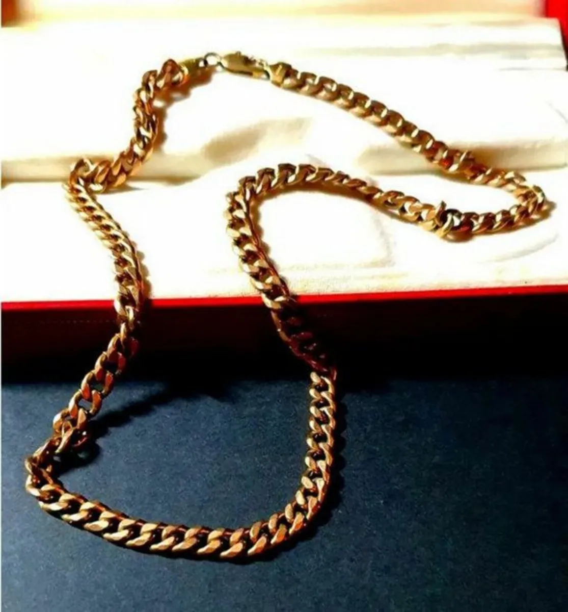 Vintage Hallmarked 20" Unisex Neckchain - Image 1