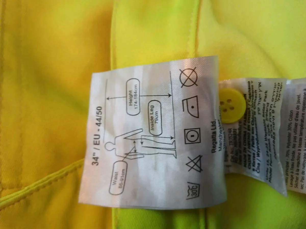 Regatta hi vise work trousers - Image 4