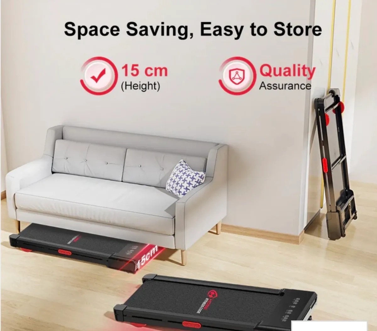 Treadmill with 0-12% auto incline , brand new - Image 2