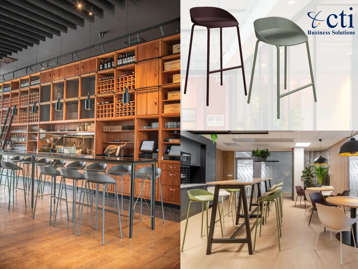 Team Canteen/Hospitality High Stools - NEW - Image 1