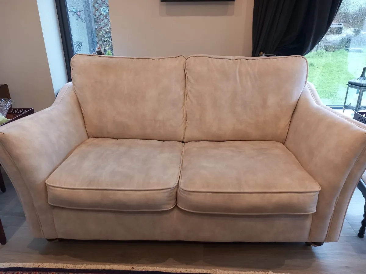 Wingback Armchair & Two Seater Sofa - Image 1