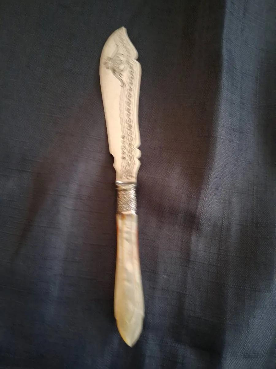 Silver Plated Butter/Fish Knife - Image 1
