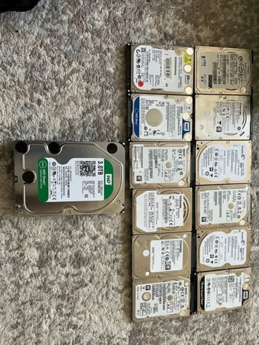 Lot of 61 Hard Drives - Image 1