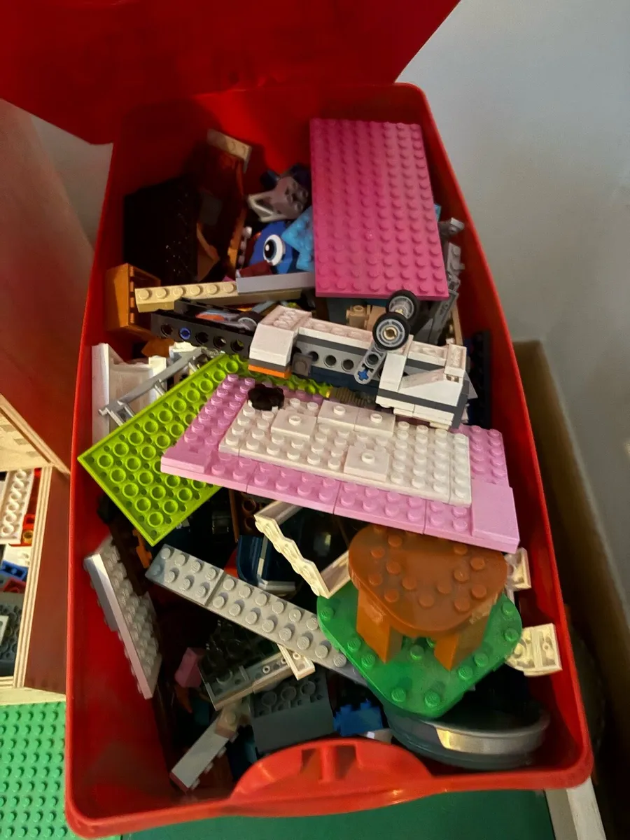 Lego table and Lego - Image 2