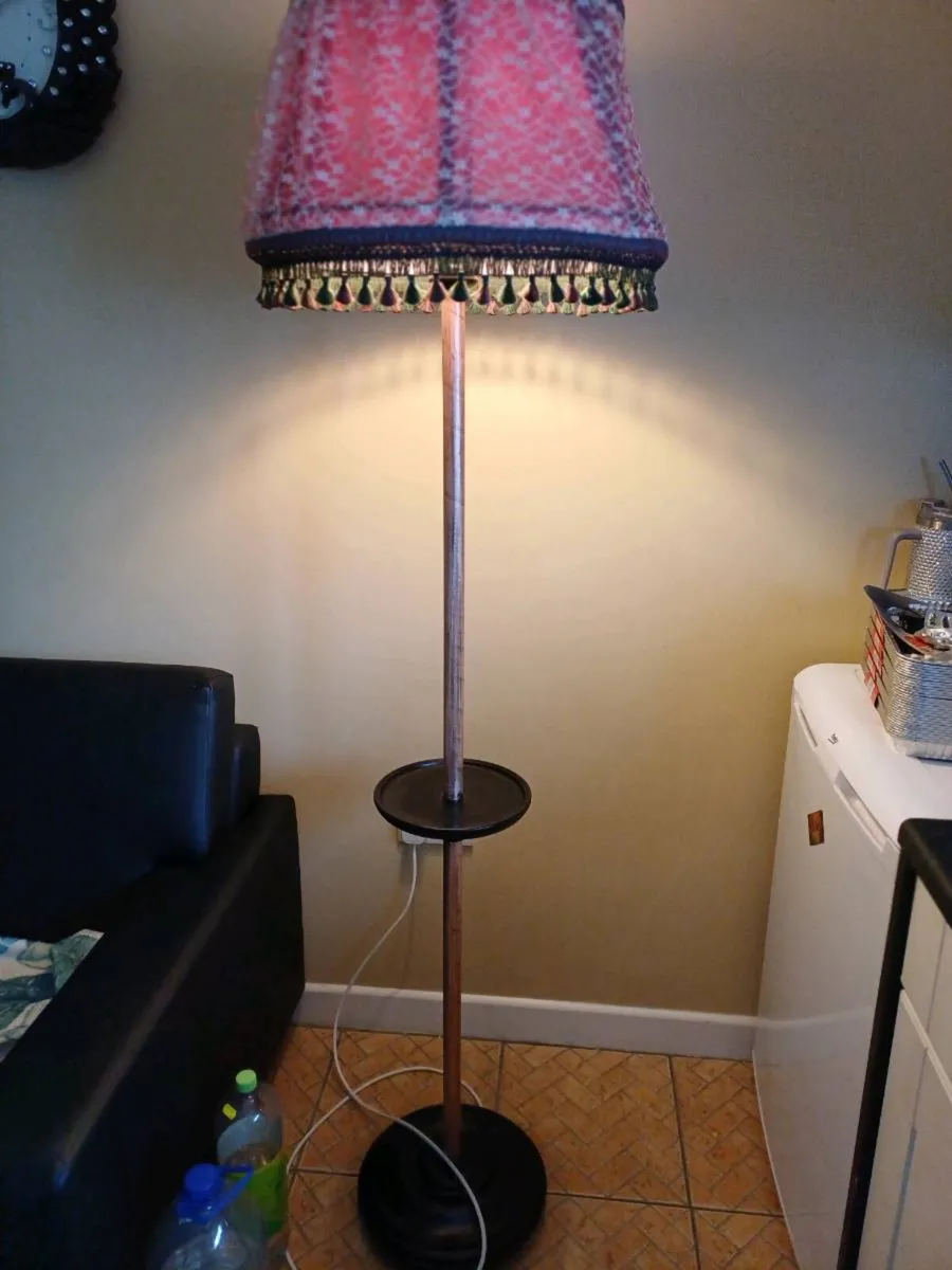 1950/60s Copper Floor Lamp - Image 3