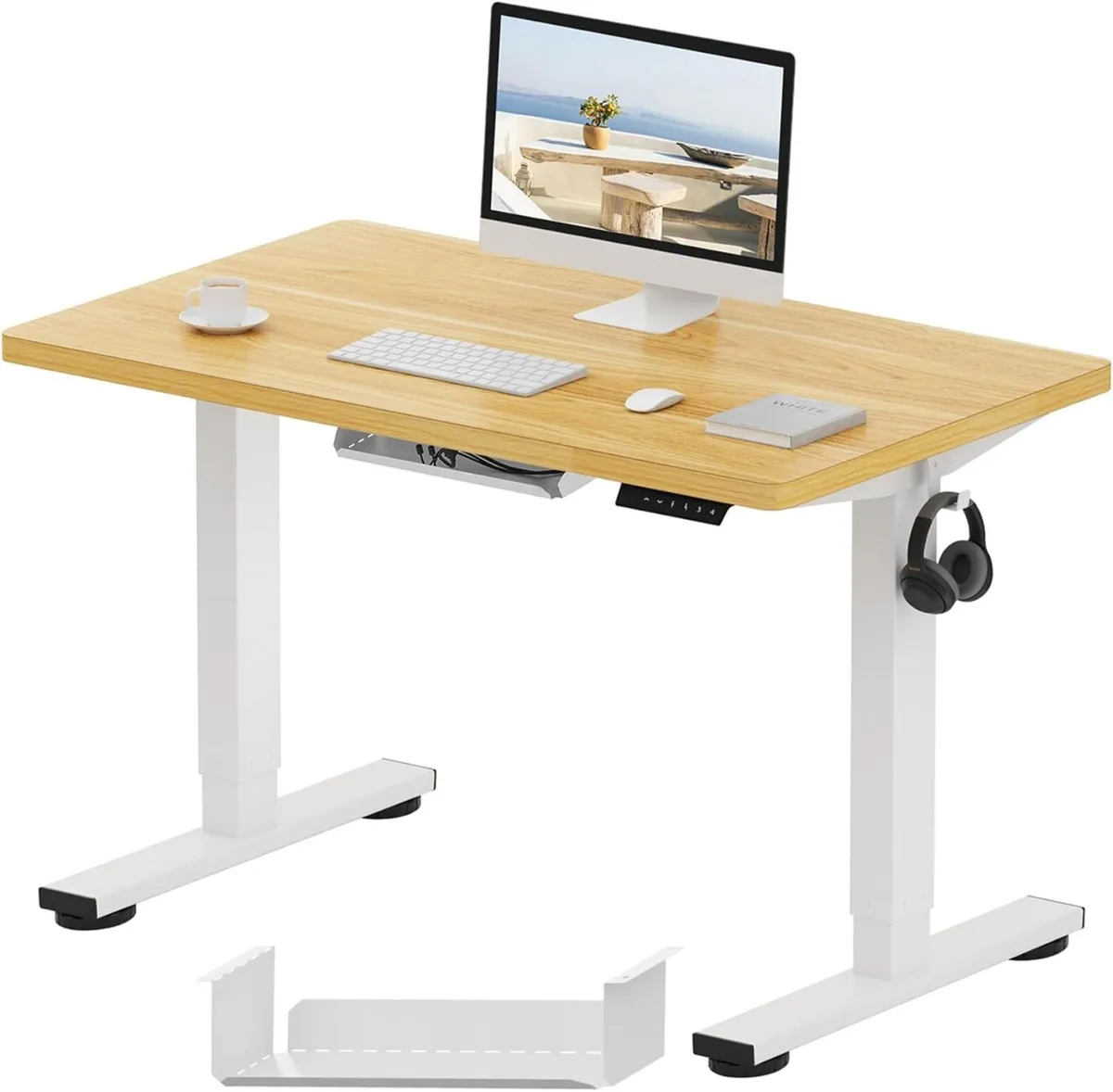 E1 Plus ONE PIECE Electric Standing Desk Height - Image 1
