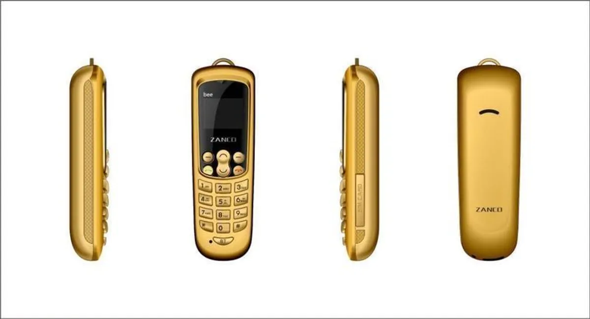 New Zanco Black Worlds Smallest Phone with Voice Changer Bluetooth (BLACK COLOR AVAILABLE) - Image 2