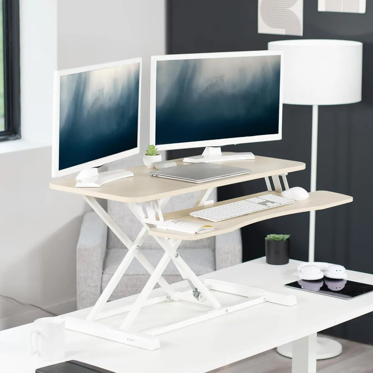 91cm Desk Converter K Series Height Adjustable - Image 2
