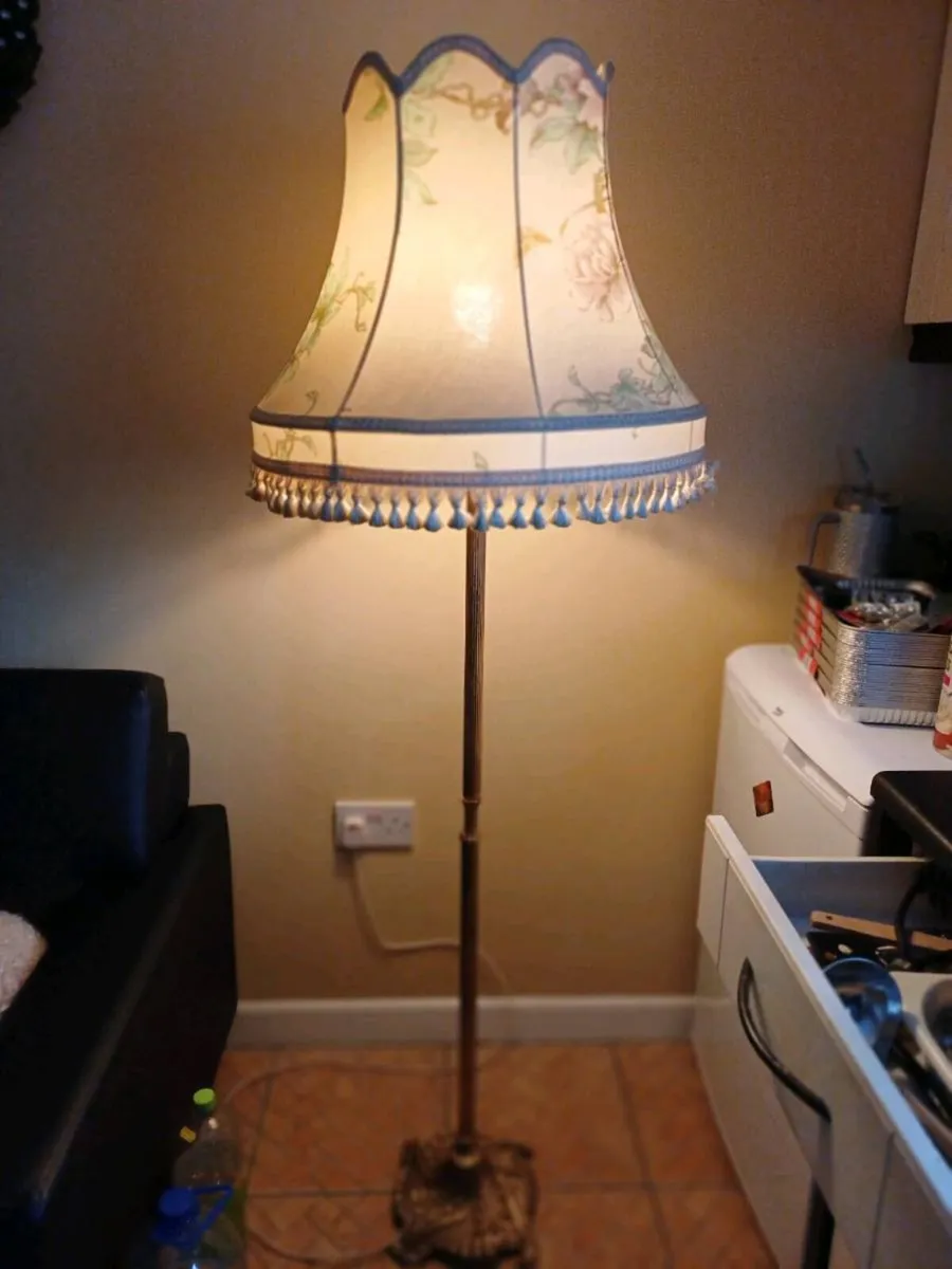 1950/60s Brass Floor Lamp - Image 3