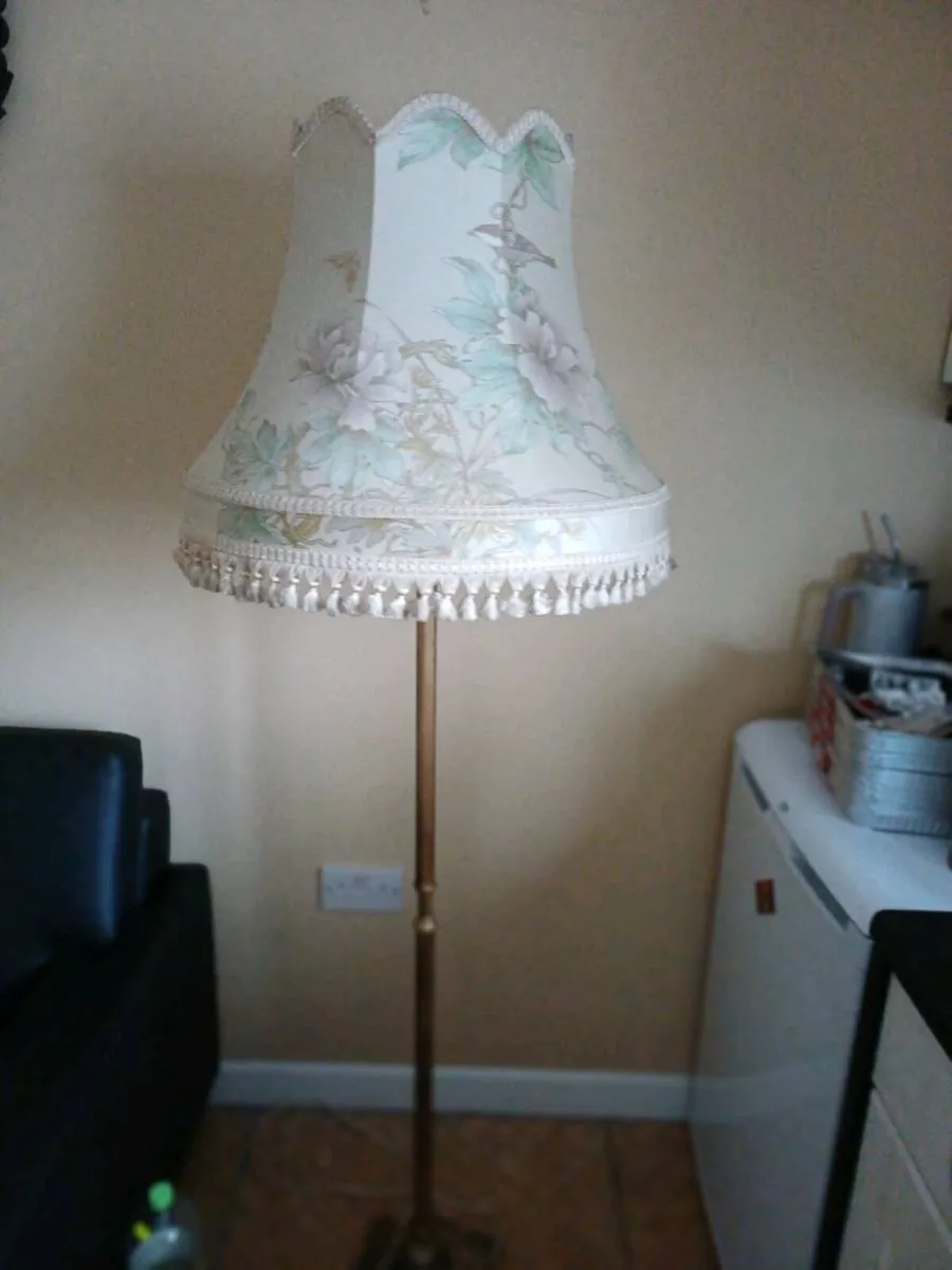 1950/60s Brass Floor Lamp - Image 4