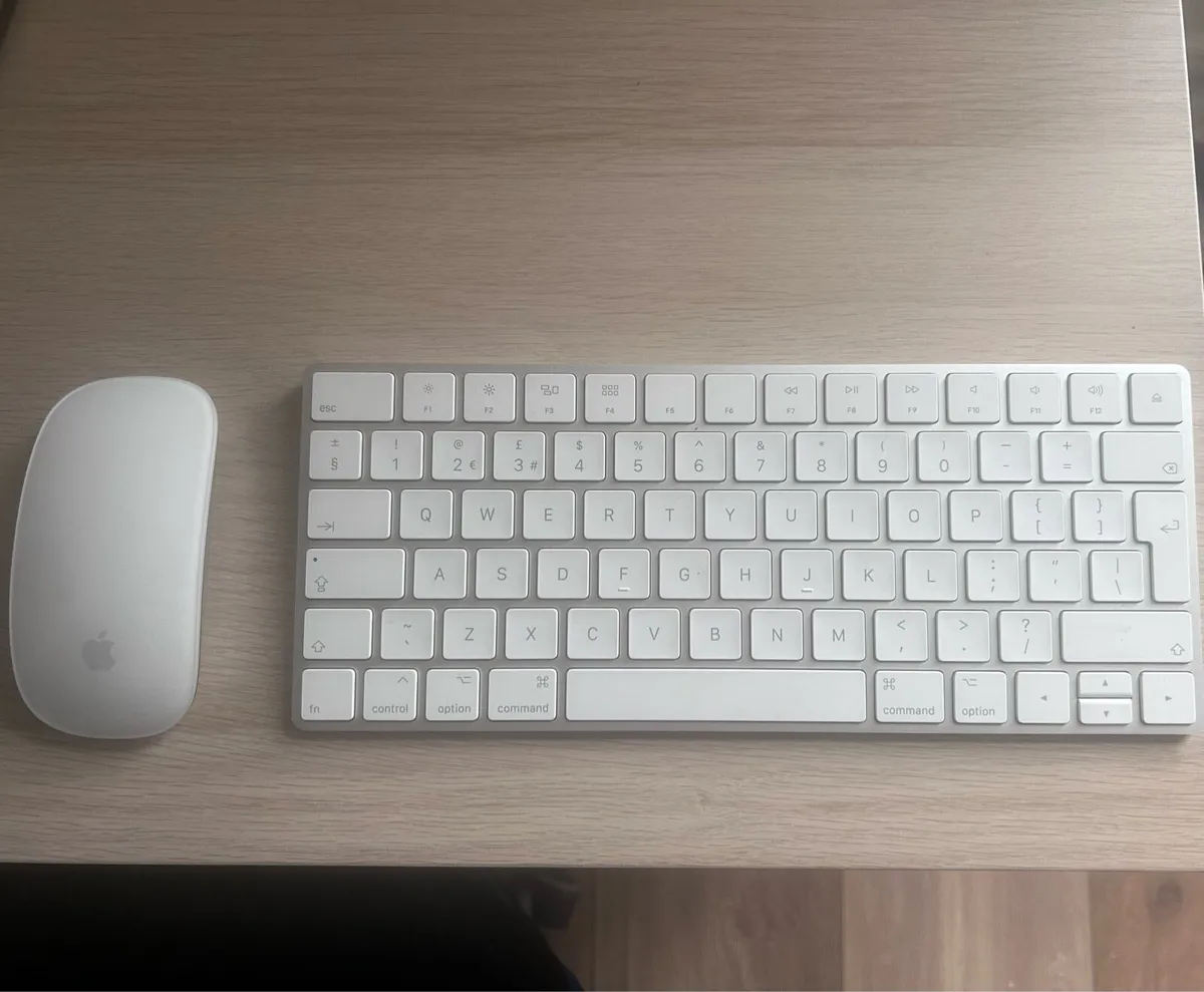 Apple Mouse and Keyboard