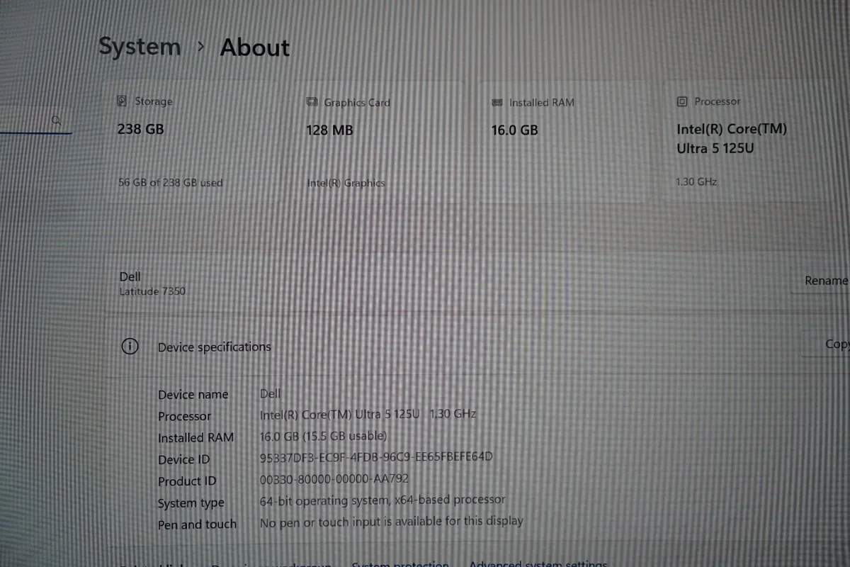 New Dell Latitude 7350 | Core Ultra 5 125U | 16GB - Image 2