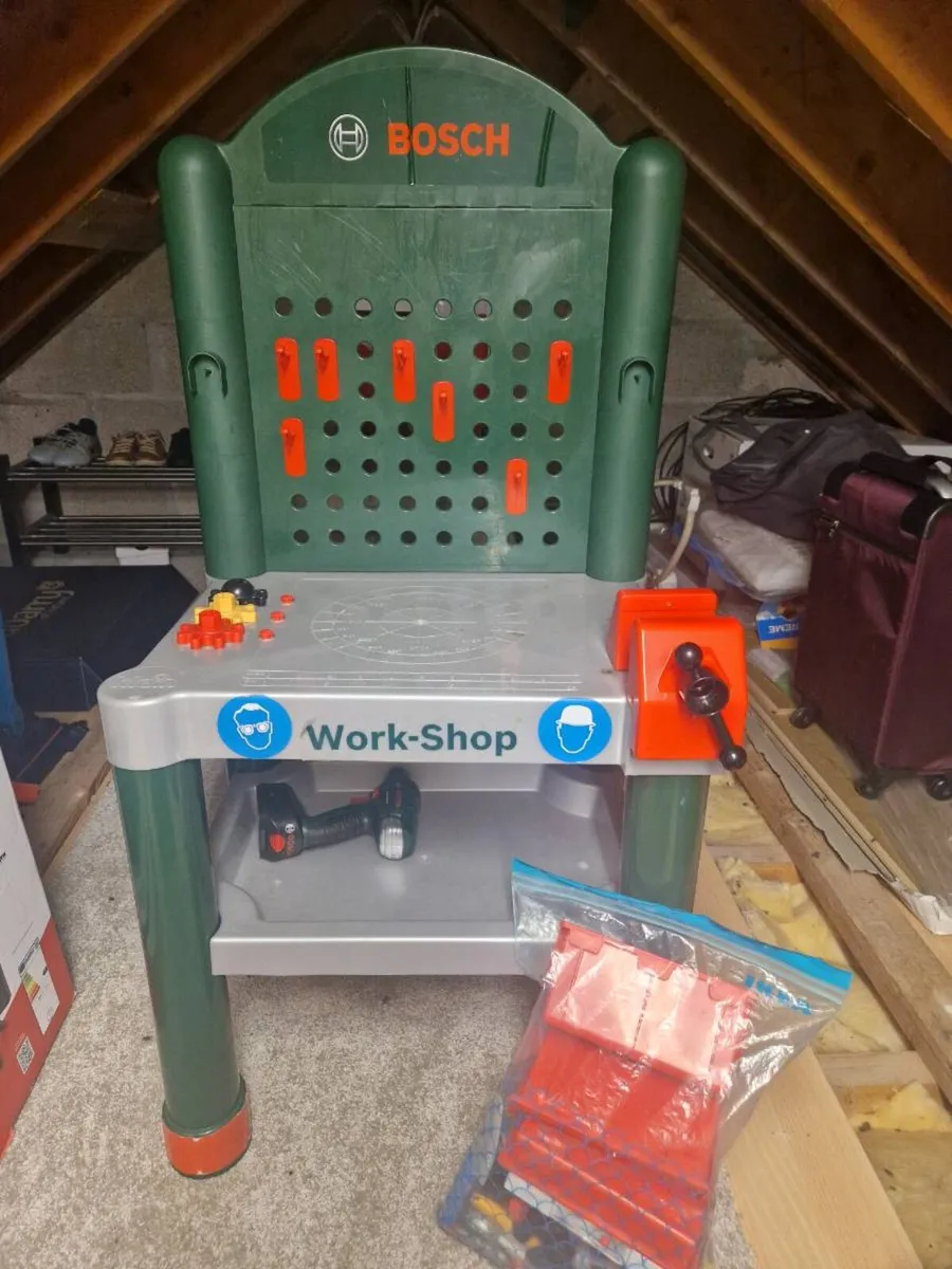 Bosch Workshop with extras - Image 1