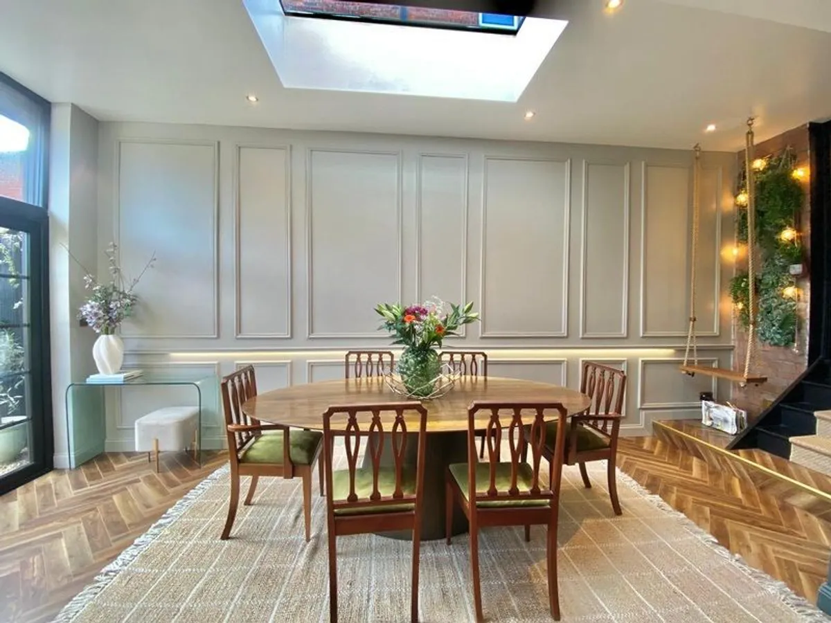 Solid Walnut Dining Table - Image 2