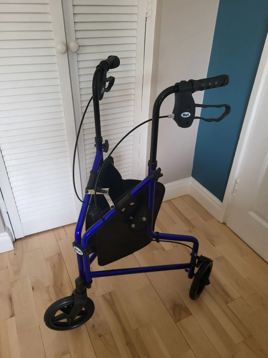 Tri Wheel Walker and Wheel Chair - Image 1