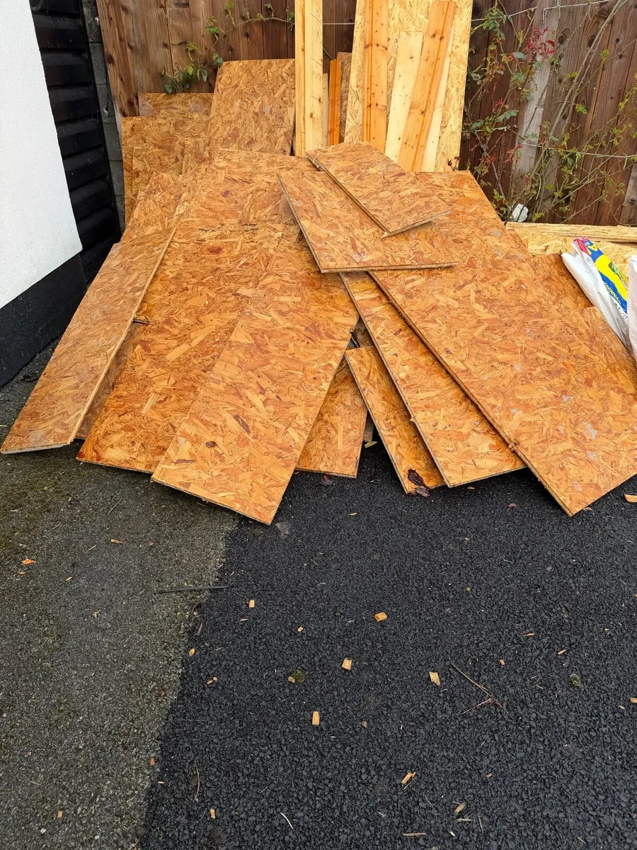 Load of chipboard