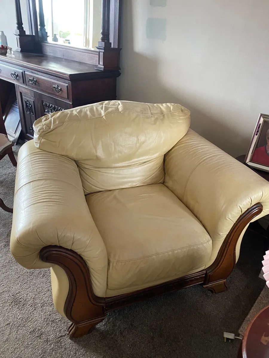 Leather suite - Image 1