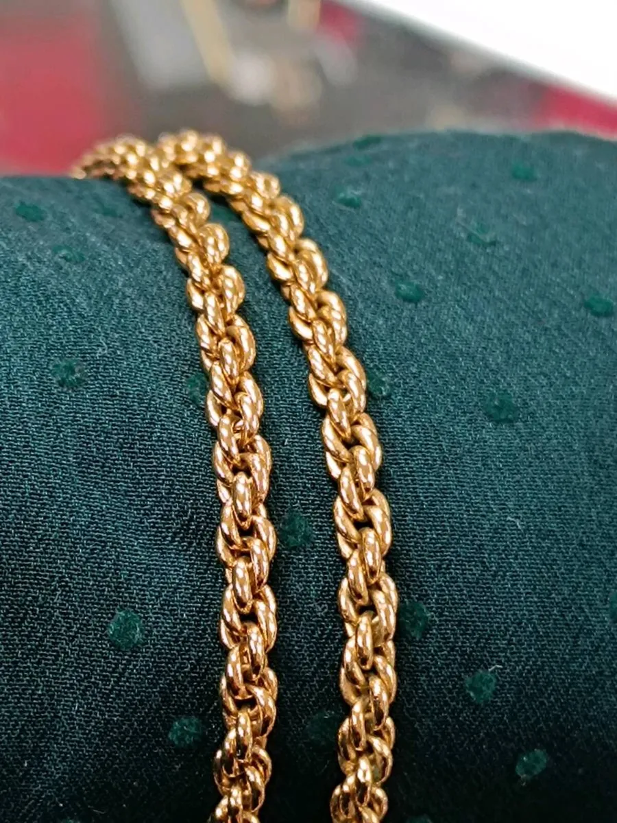 Vintage Christian Dior Chain , Gold Tone - Image 1