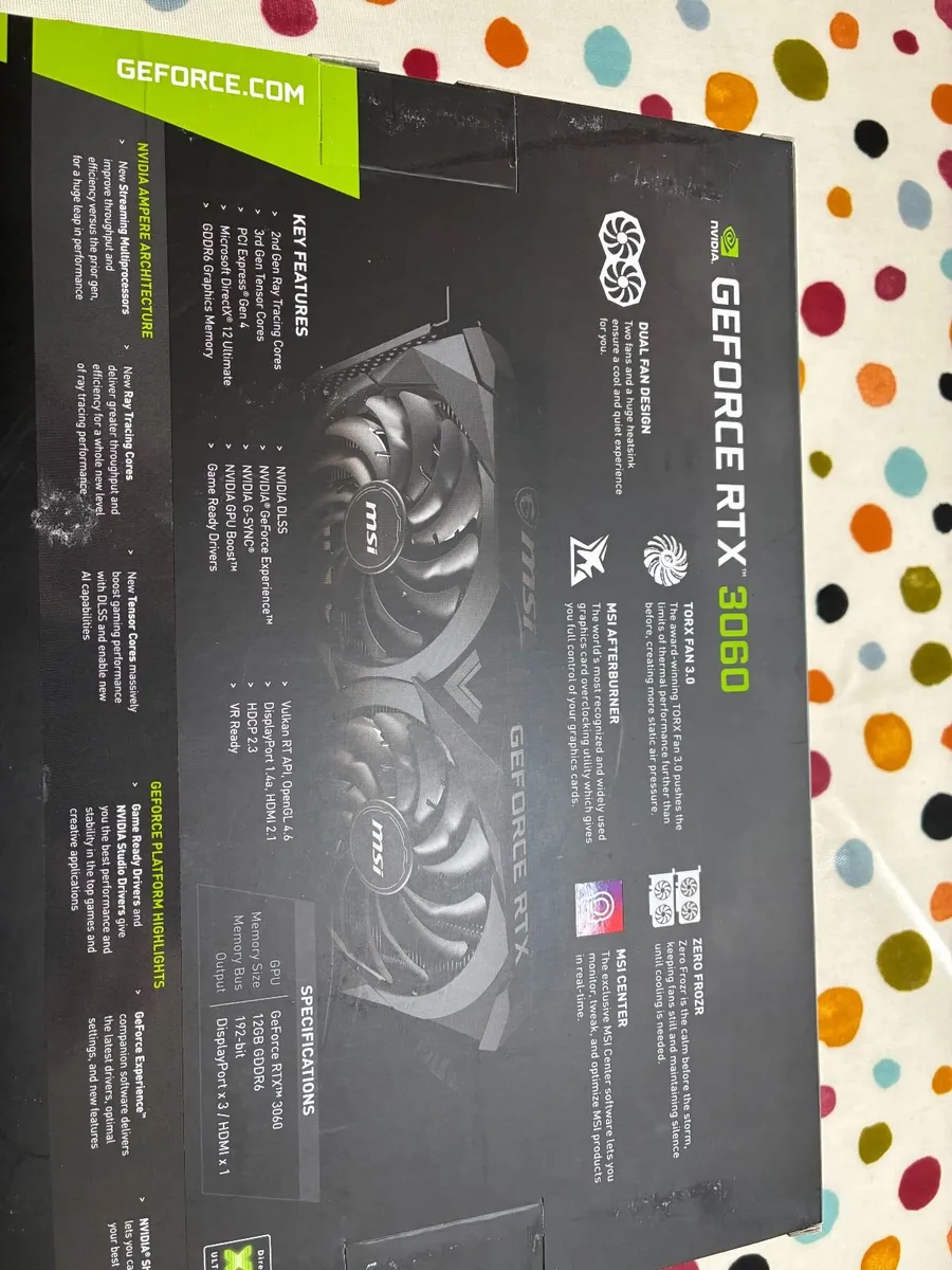 NVIDIA GeForce RTX 3060 Gaming Graphic Card - Image 2