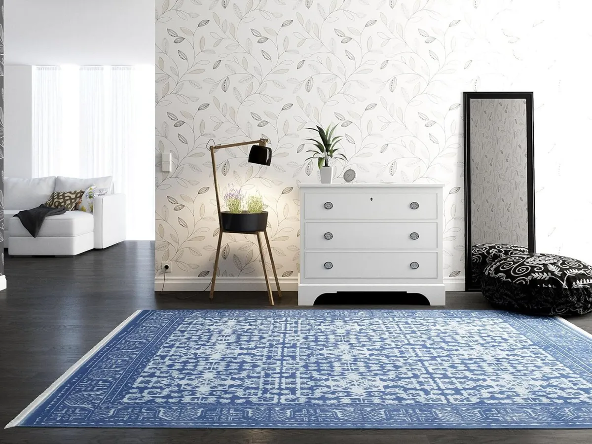 Davina Rug Modern carpets Ø 4′11″ ft (Ø 150 cm) - Image 2