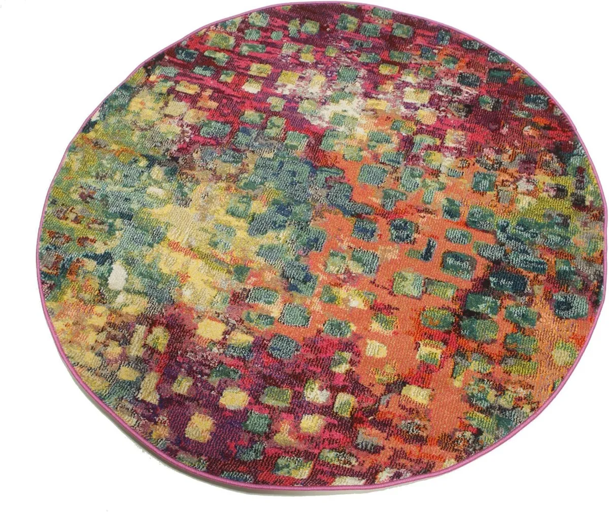 Davina Rug Modern carpets Ø 4′11″ ft (Ø 150 cm) - Image 3