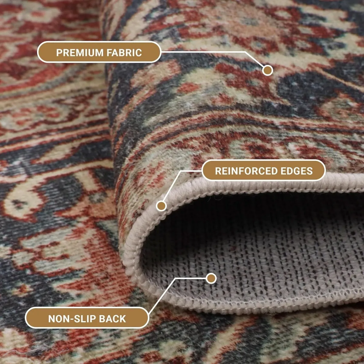 Rugs for Bedroom Living Room Large 200x290 cm - - Image 2