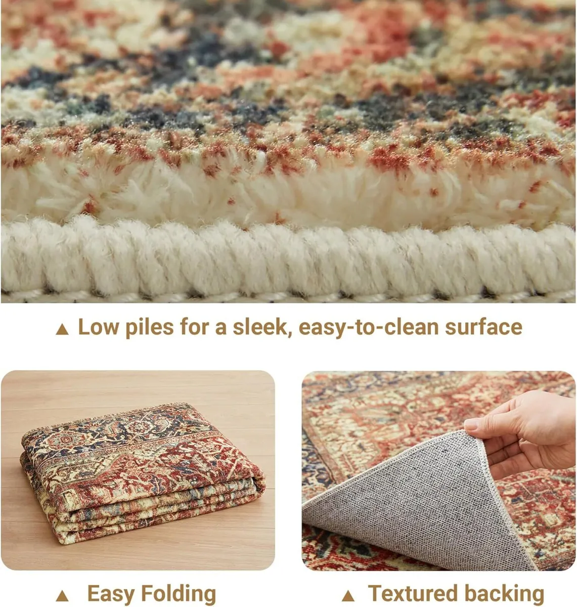 Rugs for Bedroom Living Room Large 200x290 cm - - Image 3