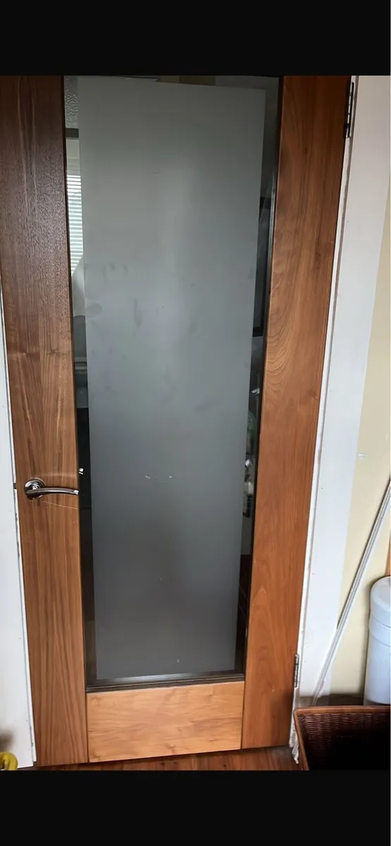 Interior glass panel door - Image 1