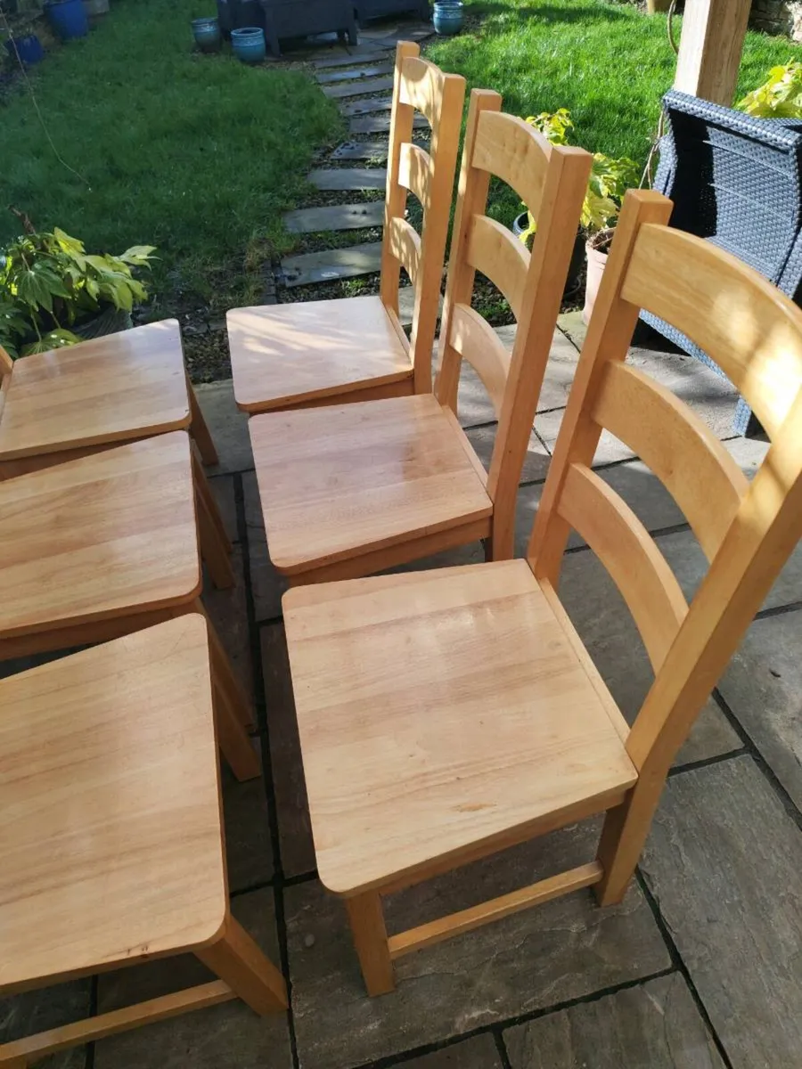 Large kitchen dining table - Image 4