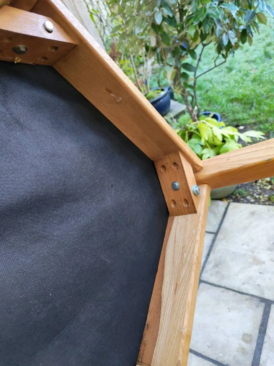 2 oak chairs - Image 3