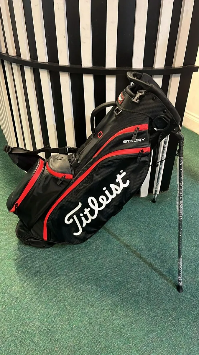 Titleist Players 4 StaDry Black/Red €295 Now €249 - Image 1